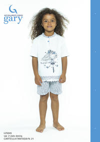 PIGIAMA BAMBINA M/M L25049 Tellini S.r.l. Ingrosso Abbigliamento